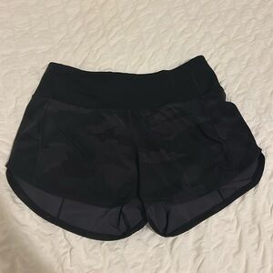 Lululemon Black Camo Shorts